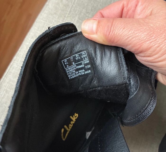 Bottines Clarcks neuves pointure 37 1/2 - photo numéro 10