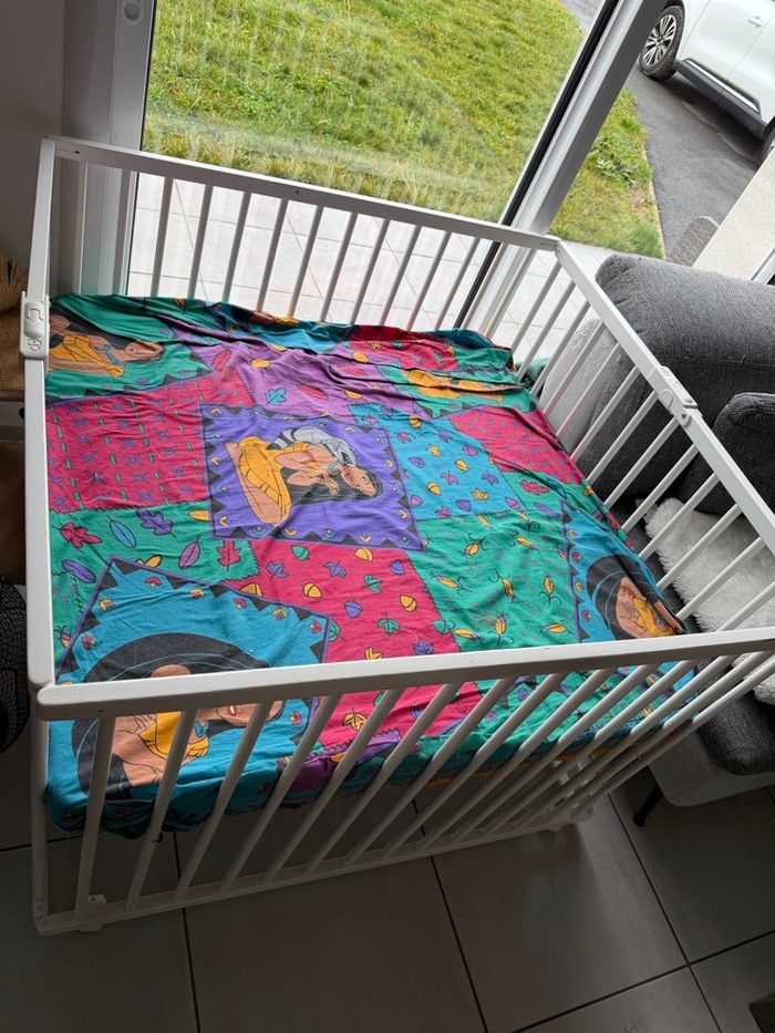 Parc pliant bébé 9 + matelas mousse