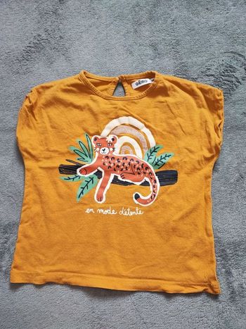 Tee shirt 24 mois sans manches