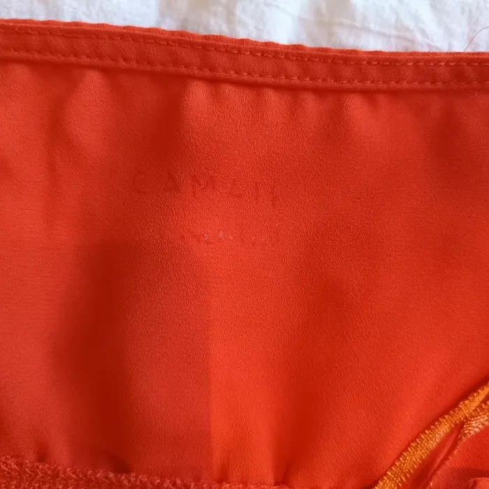 Blouse orange camaïeu - photo numéro 3
