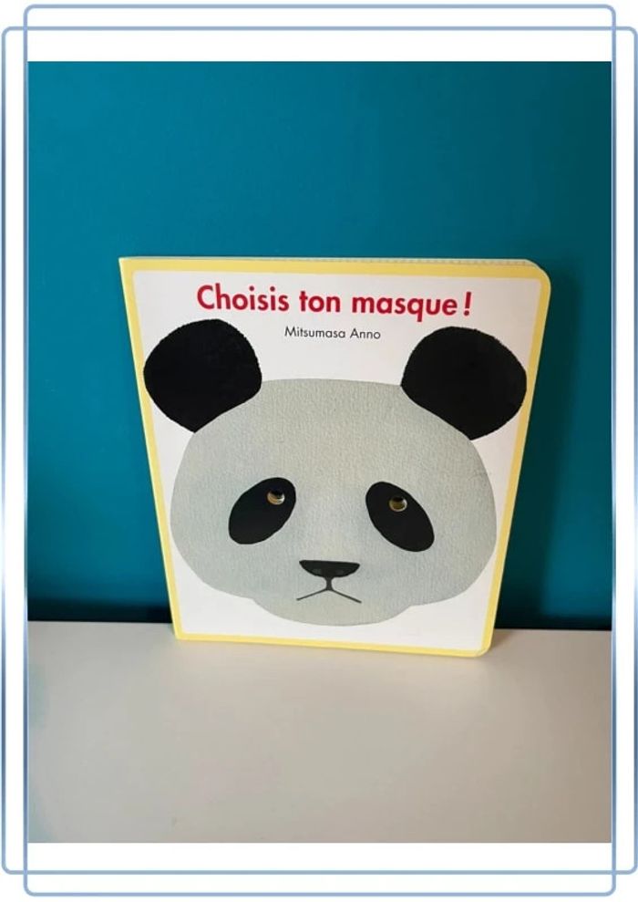Livre animé école des loisirs choisis ton masque