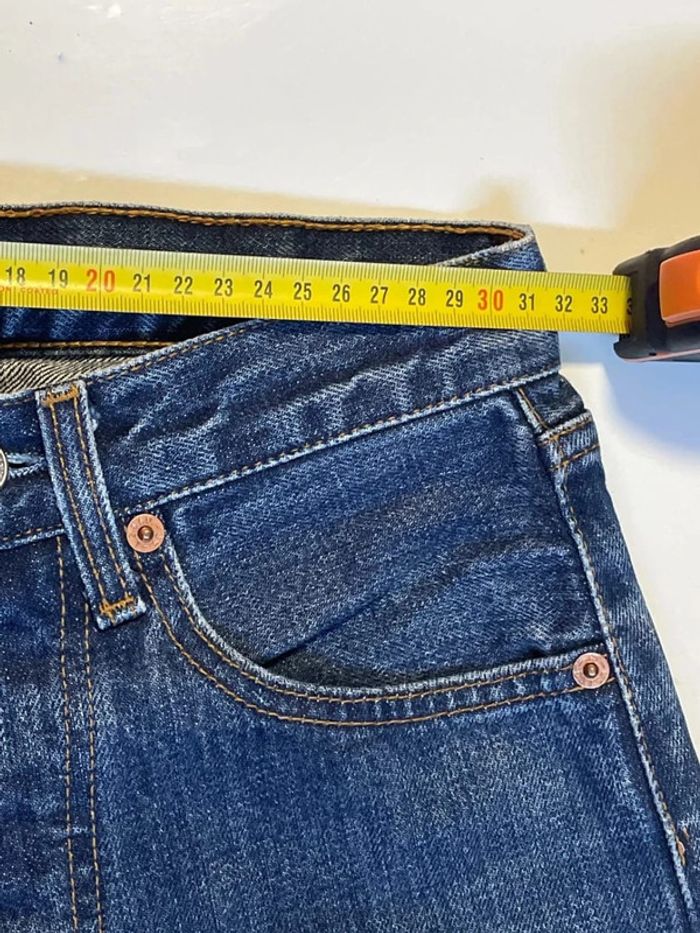 Jean Levi’s 501 bleu marine taille W26 L30 - photo numéro 7