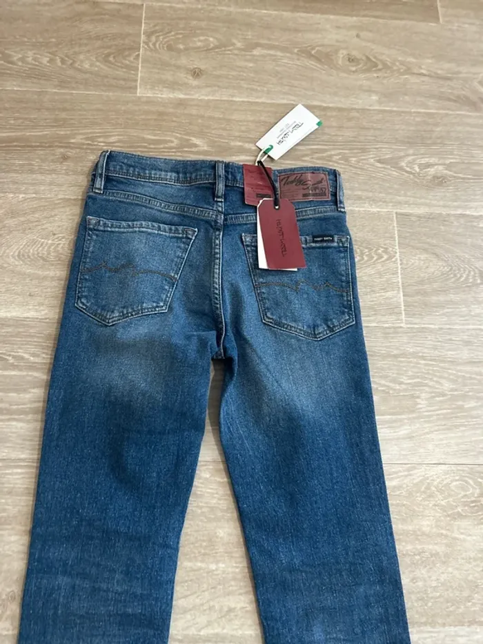 Jeans bleu indigo Teddy Smith flash jr skinny 12ans - photo numéro 4