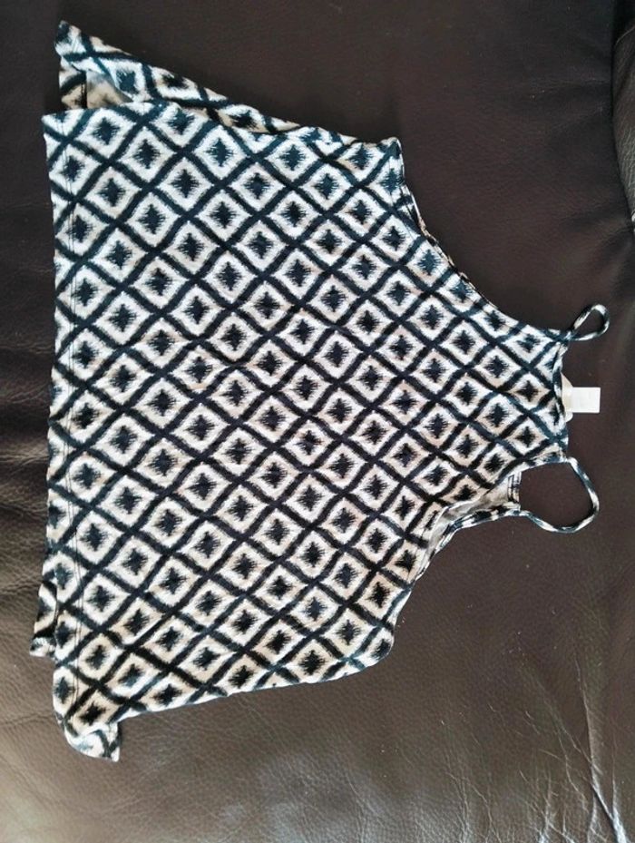 Débardeur graphique noir et blanc H&M S - photo numéro 6