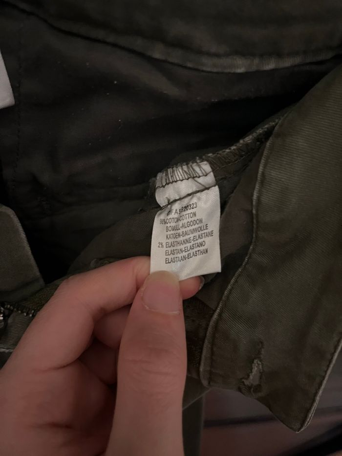 Jean droit kaki taille 38 - neuf - photo numéro 6