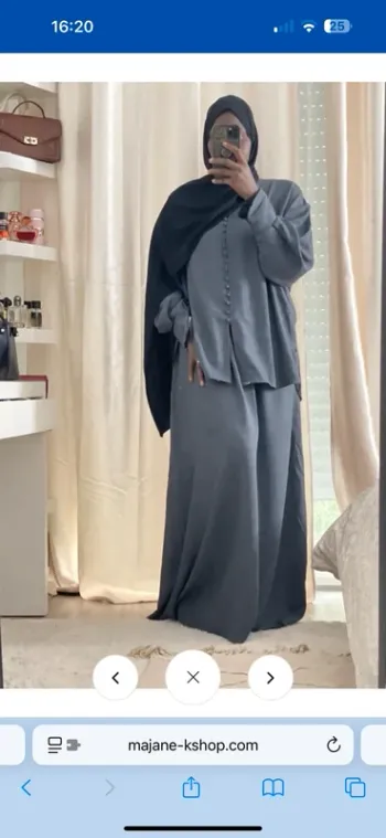 Ensemble gris jupe