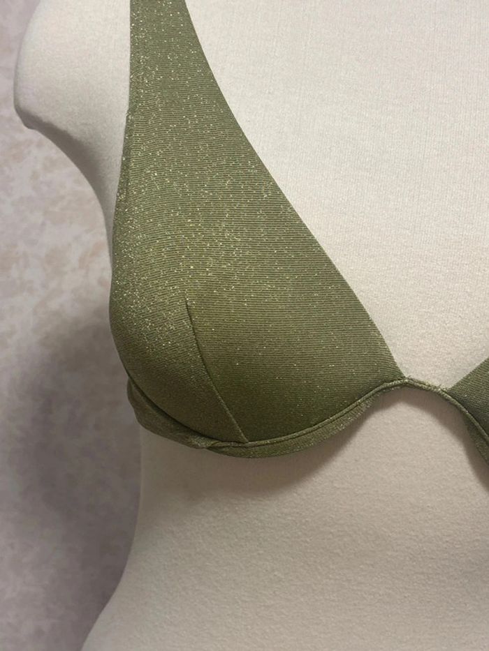 Haut de maillot de bain taille 38 marque culture sud - photo numéro 2