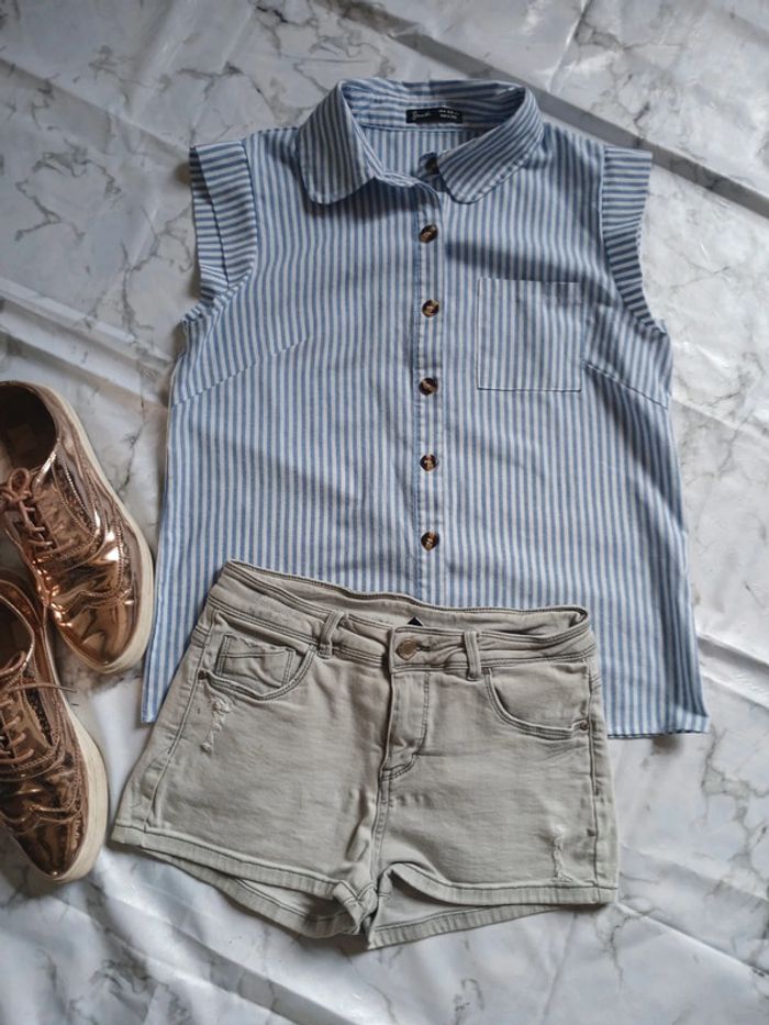 Chemise sans manche Greathe taille M - photo numéro 2