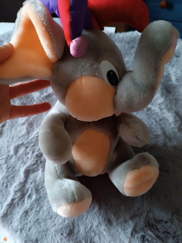 Beau elephant carnaval 27 cm - photo numéro 4