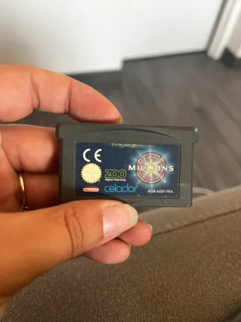 Jeu de gameboy advance  Qui veut gagner des millions Nintendo