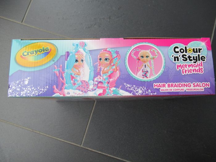 Jeu créatif Crayola Colour'n'Style Salon de Beauté / coiffure Sirènes Maya neuf - photo numéro 3