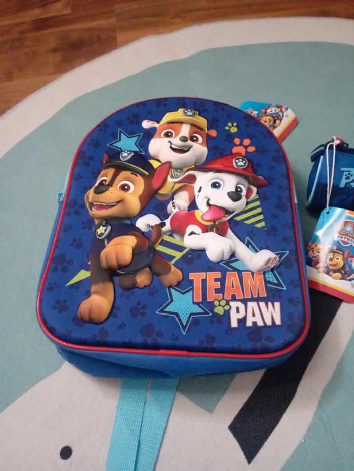 Ensemble sac à dos et trousse neuf - photo numéro 2