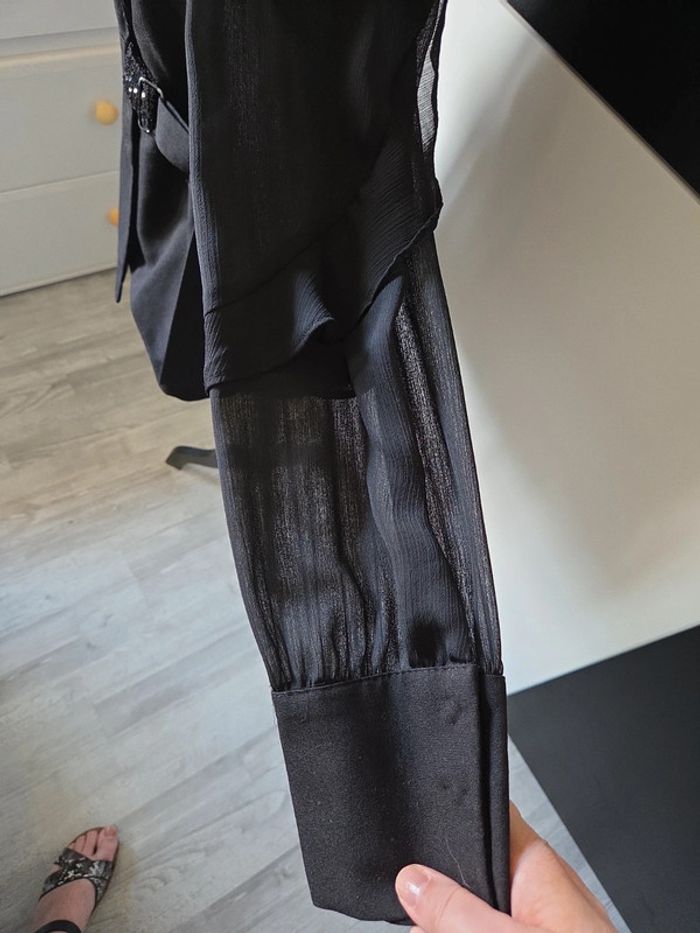 Magnifique Blazer Noir Edition Limitee en Taille 38 de chez Signature - photo numéro 5