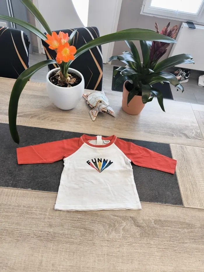Tee-shirt garçon ml 6 mois Tao
