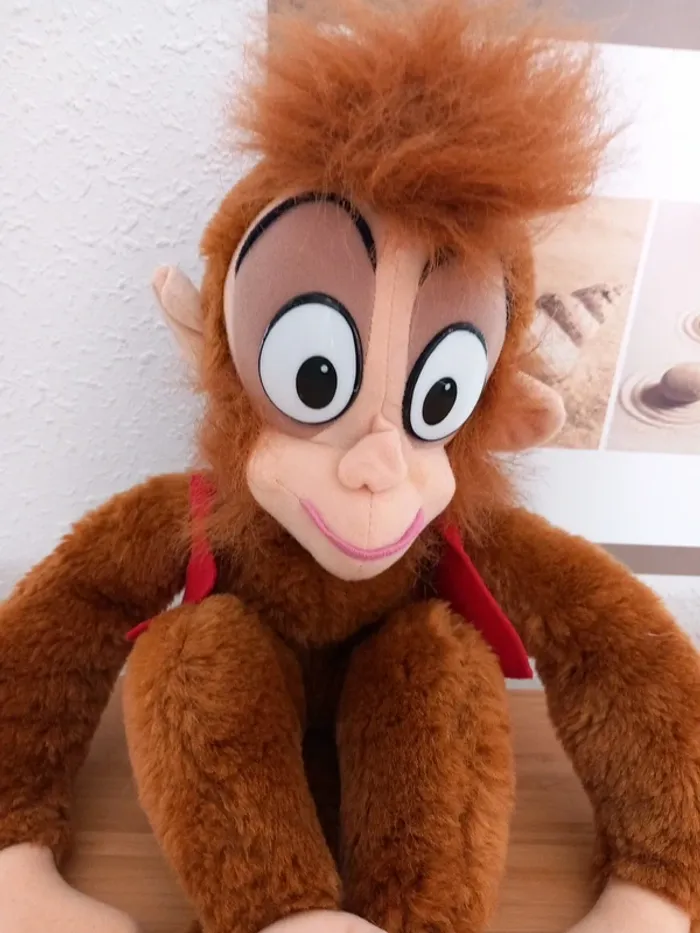 Peluche singe abu mattel 1992 vintage - photo numéro 2