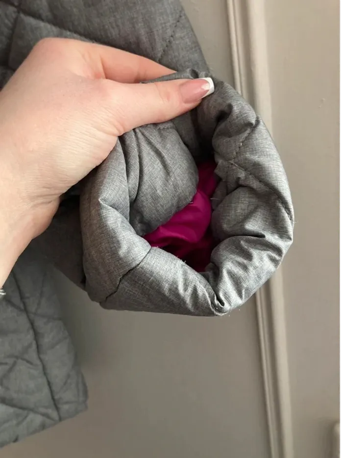 Manteau gris chaud Quechua - photo numéro 7