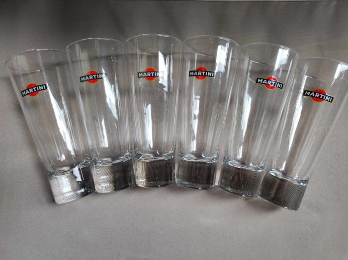 6 verres Martini long drink 25 cl - photo numéro 2