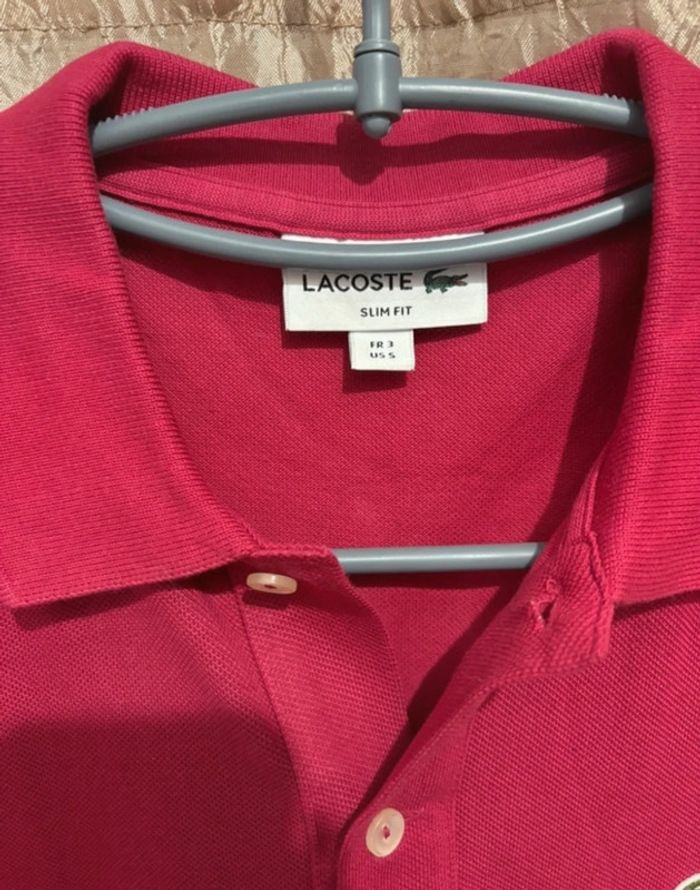 Polo Lacoste – comme neuf - photo numéro 3