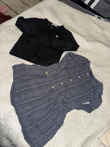 Ensemble robe gilet 5 ans très bon état