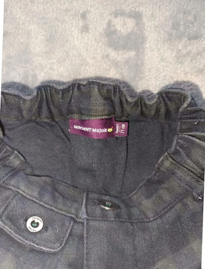 Pantalon Sergent Major thème Noël 9 mois - photo numéro 3