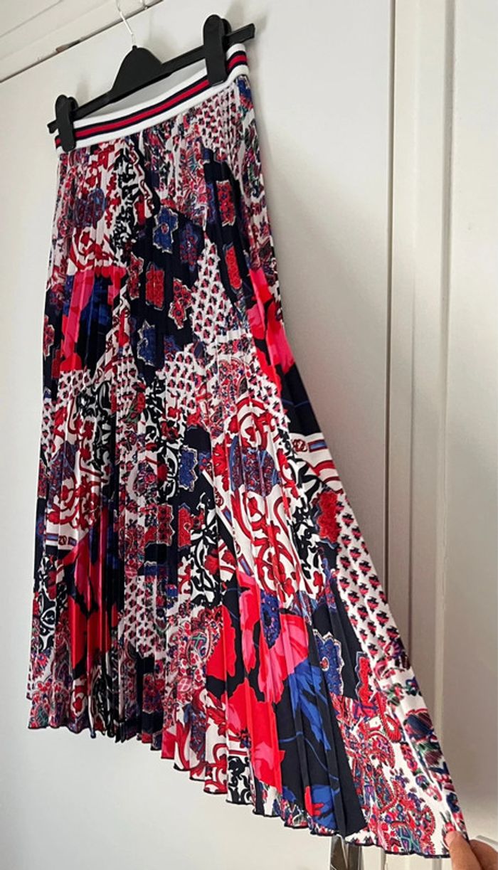 Jupe Longue Plissée Claudie Pierlot Taille 38 - photo numéro 9