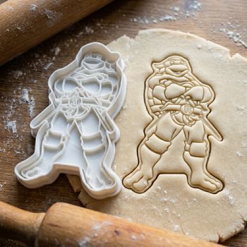 Emporte-pièce Découpoir Tortue Ninja Raphael pour Biscuit et Sablé