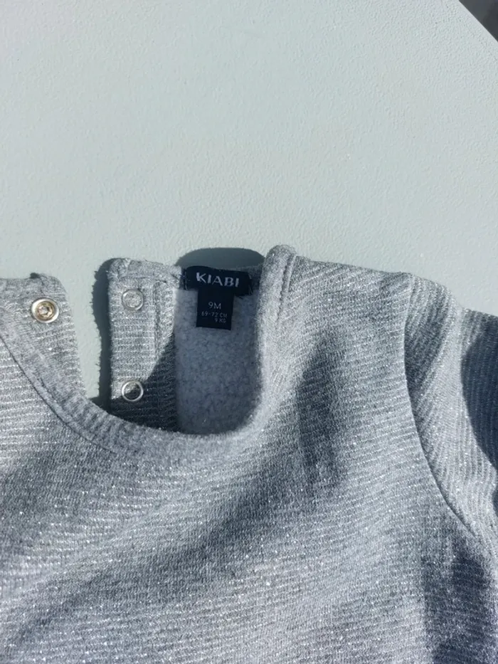 Lot 9 mois hiver mi saison gris rose - photo numéro 10