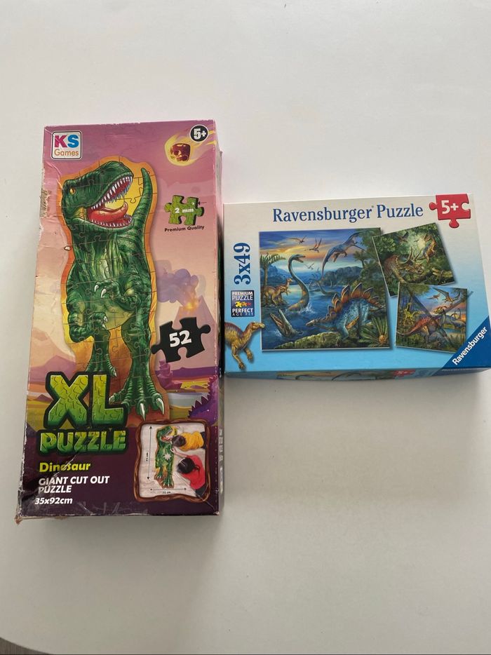 Lot puzzles Dinosaures