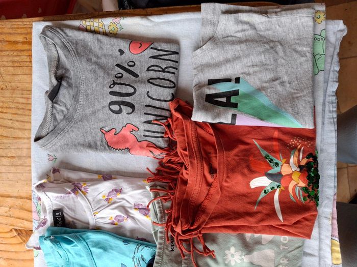 Lot de Tee-shirt fille - photo numéro 3