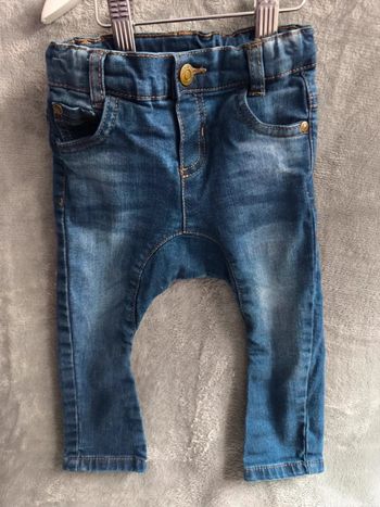 Pantalon jean 12 mois toa tape a l'oeil