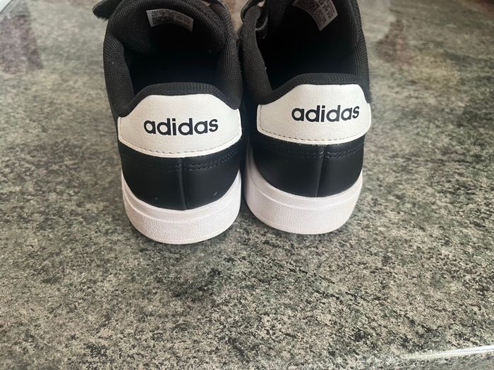 Baskets Adidas à scratch noir - photo numéro 6