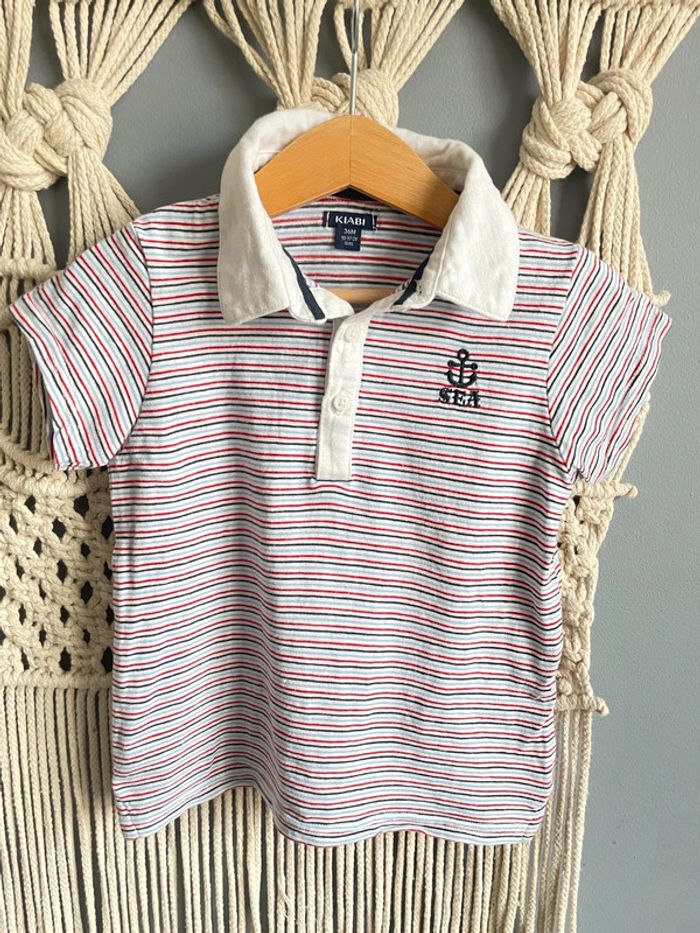 Polo rayé t.36m