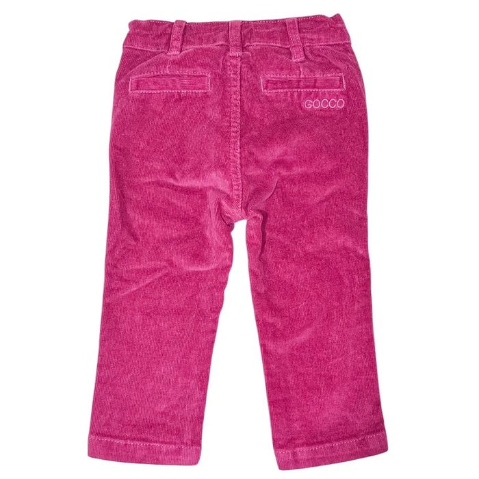 Gocco Pantalon 9-12 mois en velours - photo numéro 2