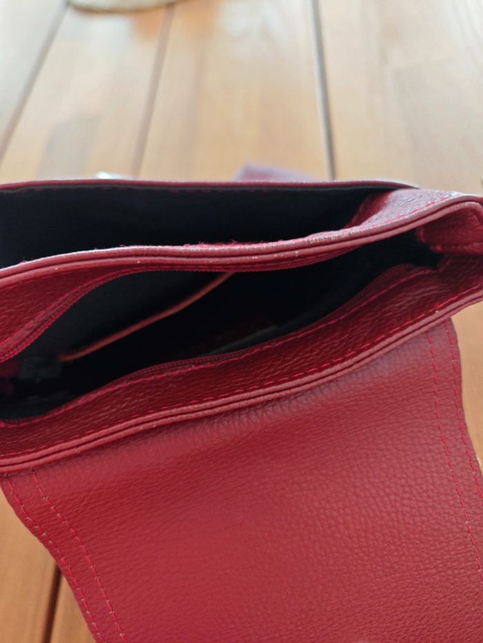 Sac bandoulière vrai cuir - photo numéro 3