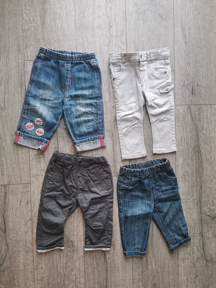 Lot pantalons 9 mois garçon