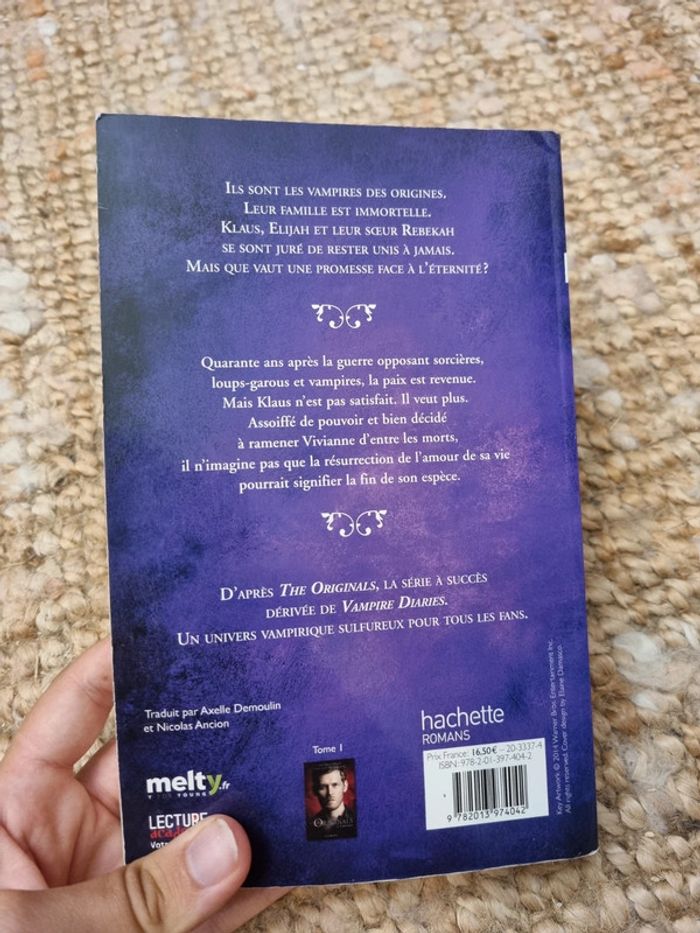 Livre The Original tome 2 de la Saga Vampire Diaries - photo numéro 2
