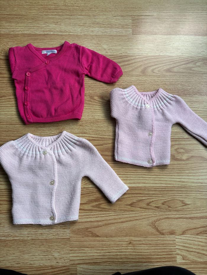 Gilets bébé fille
