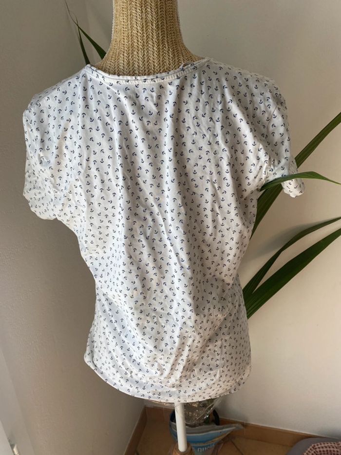 Haut manches courtes femme Marine xxxl - photo numéro 2