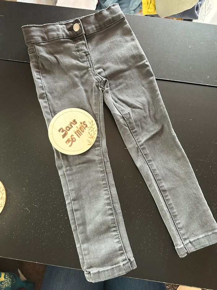 Jean slim gris 36 mois TAO