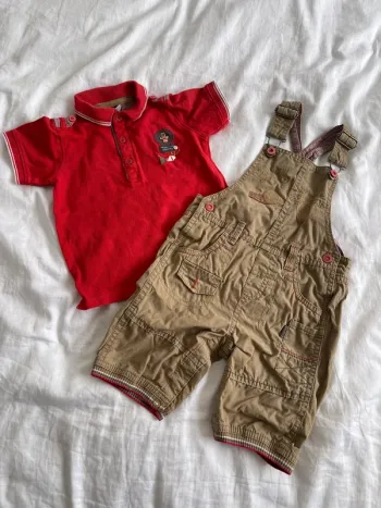 Ensemble Polo et Salopette Sergent Major