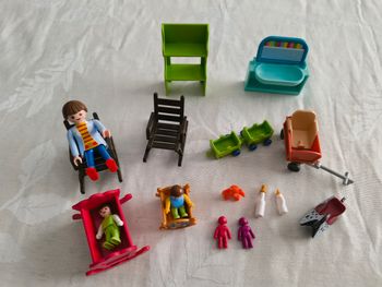 Lot playmobil chambre d'enfant