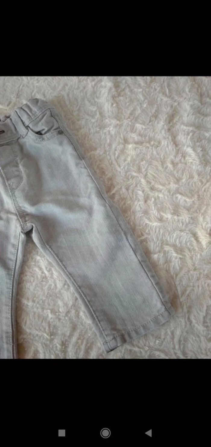 Ensemble (tee shirt manches longues+pantalon jeans) Garçon 6 mois Mouton Family Obaïbi - photo numéro 13