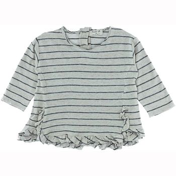T-Shirt à manches longues 6 mois en coton bio et lin Play Up