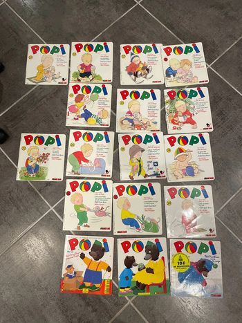 Lot de 17 magazines popi vintage