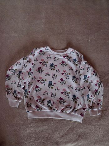 Pull à fleurs