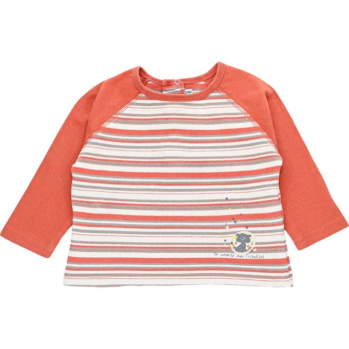 T-Shirt à manches longues 12 mois en coton Sergent Major