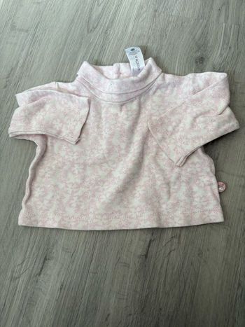 Pull col roulé