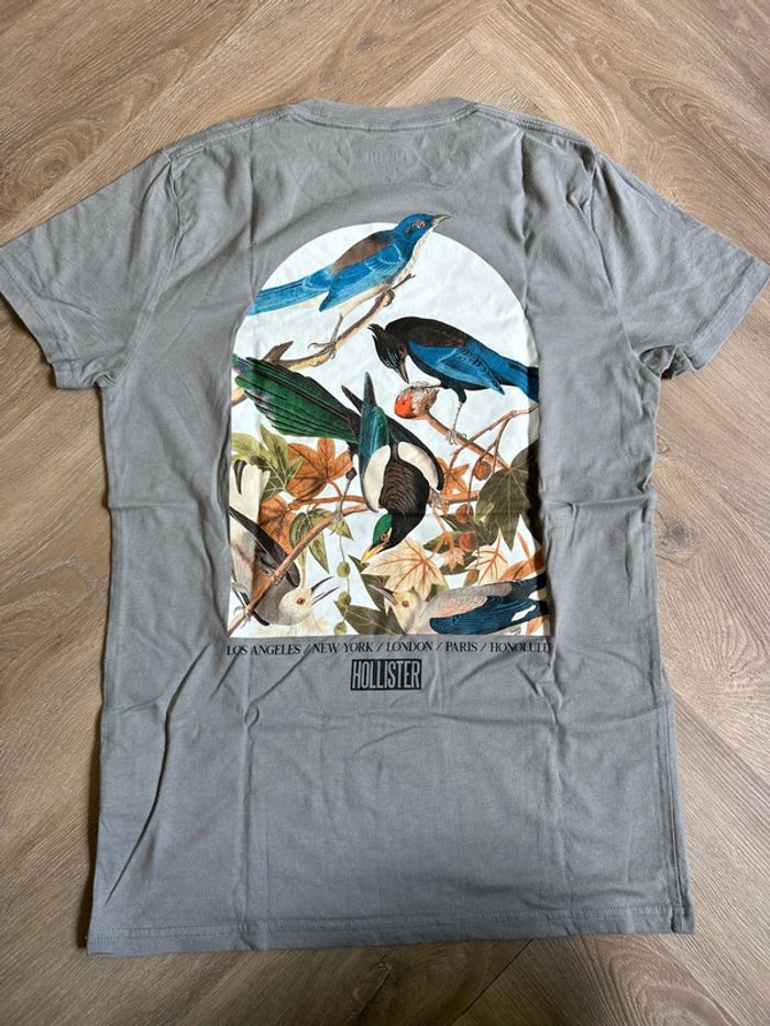 T shirt gris imprimé - photo numéro 3