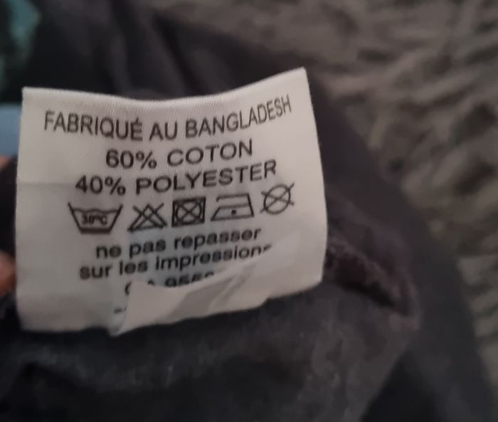 T-shirt gris imprimé femme en maillot de bain et écriture taille XL mixte - photo numéro 7