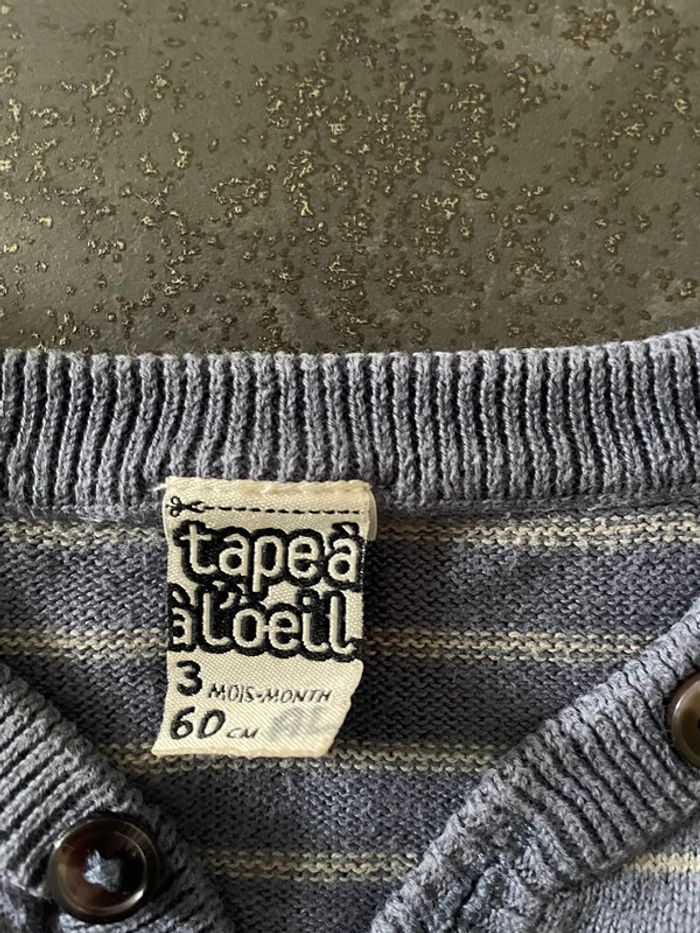 Pull rayé tape à l’œil - photo numéro 2